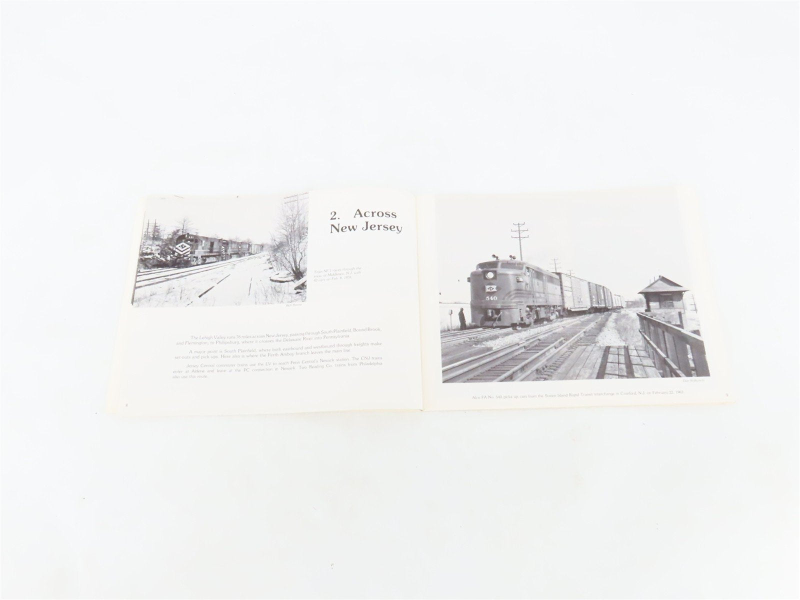 The Northeast Railroad Scene Vol. 1 The Lehigh Valley by Bob Pennisi ©1976