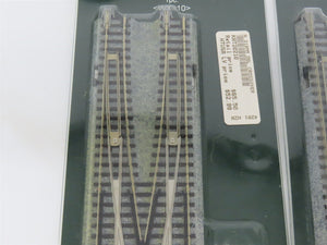 LOT of 2 N KATO Unitrack 20-210 Double Crossover Tracks