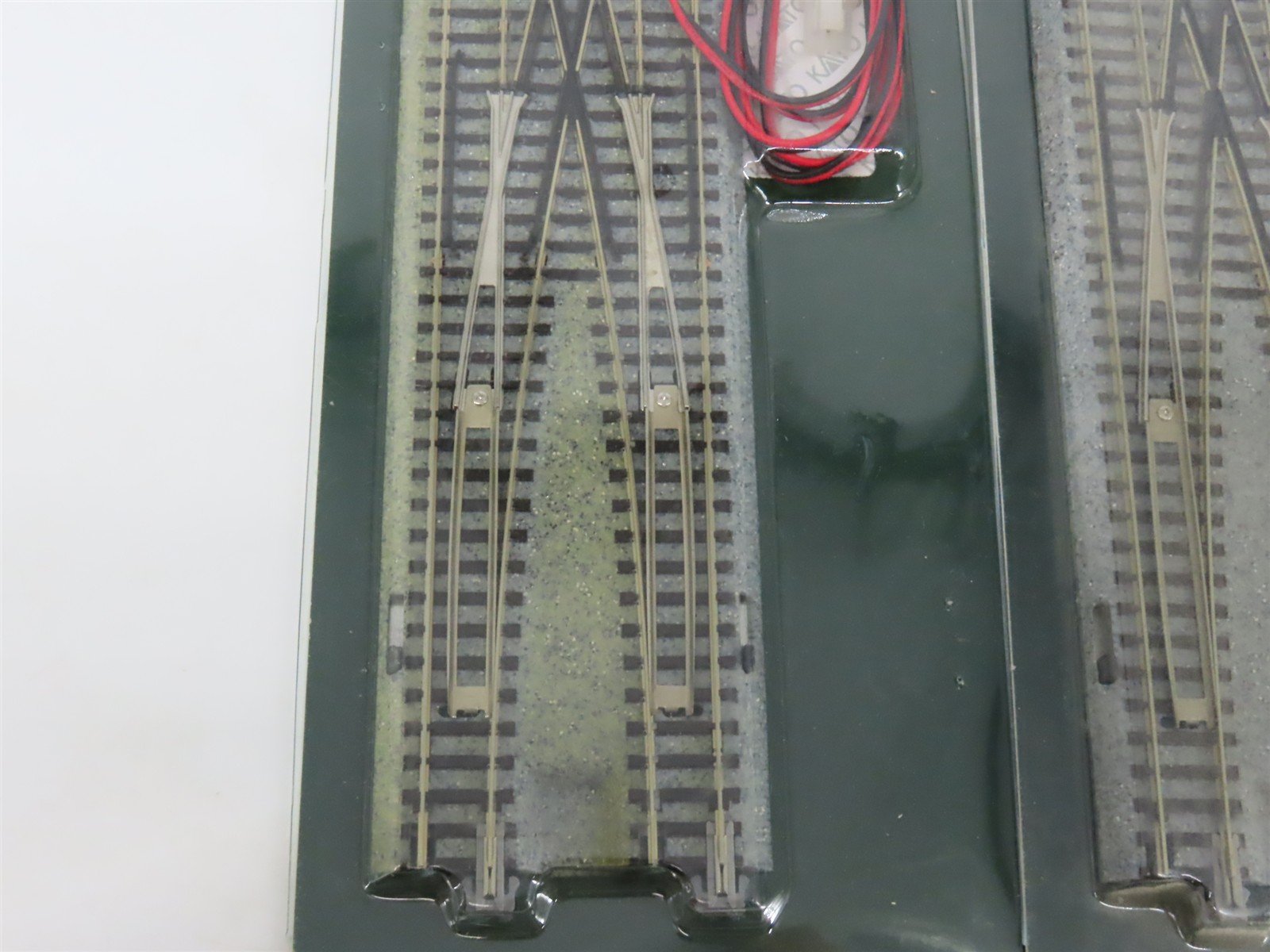 LOT of 2 N KATO Unitrack 20-210 Double Crossover Tracks