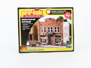 HO 1/87 Scale Woodland Scenics Pre-Fab Kit PF5181 Planters Feed & Seed Supply