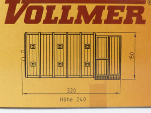 HO 1/87 Scale Vollmer Future Line Kit 3759 Fire Station - Sealed