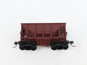 LOT of 4 HO Scale Unlettered 24' Ore Hopper Cars