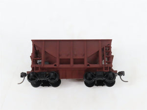 LOT of 4 HO Scale Unlettered 24' Ore Hopper Cars