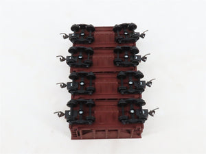 LOT of 4 HO Scale Unlettered 24' Ore Hopper Cars
