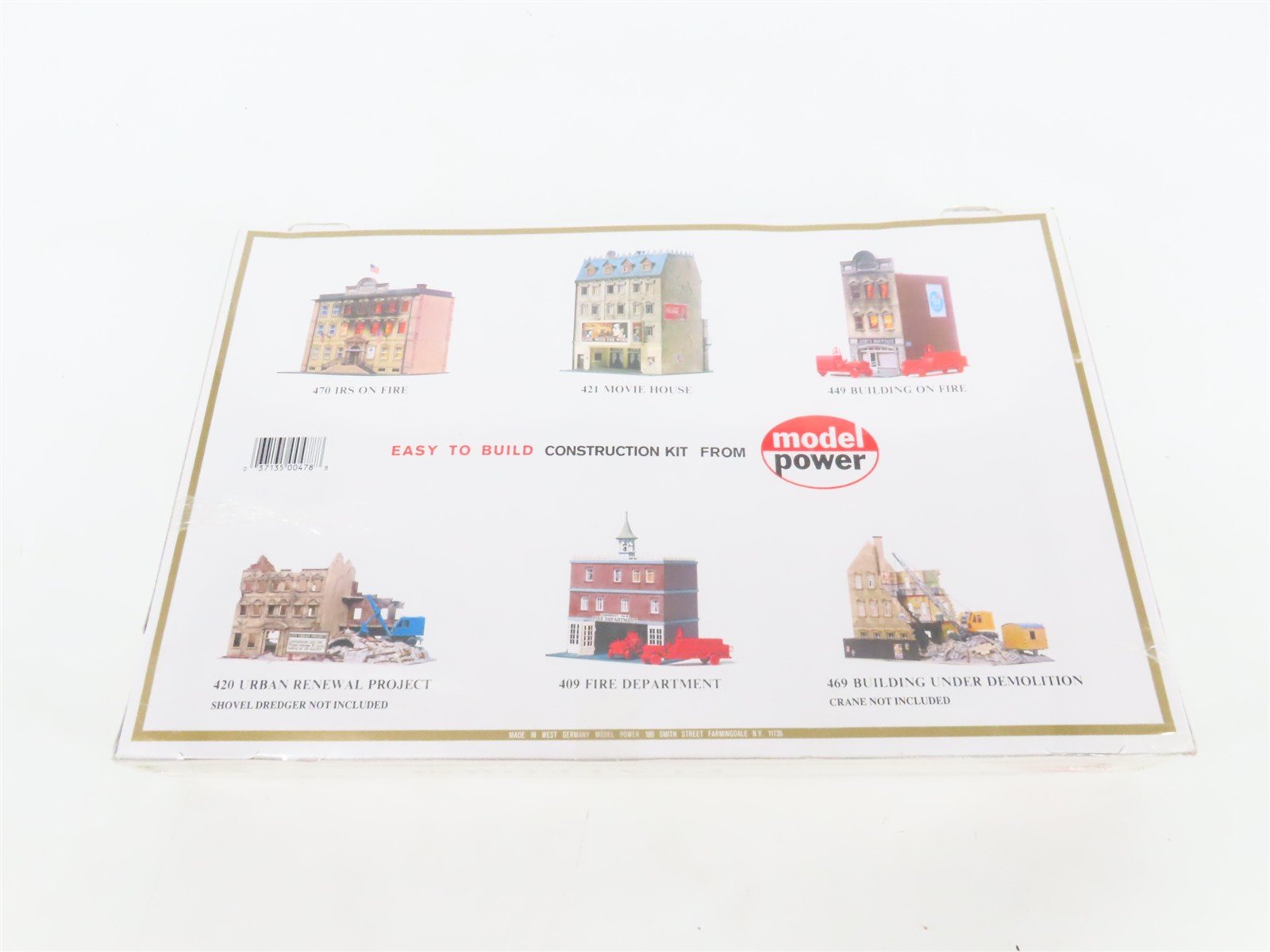 HO 1/87 Scale Model Power Kit 478 Platform - Sealed