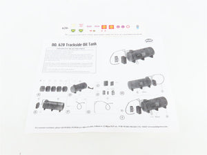 HO 1/87 Model Power Kit 620 Trackside Oil Tank + Signal Bridge Kit Included
