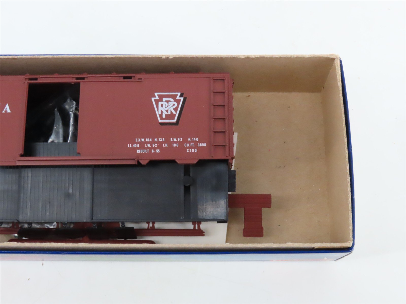 LOT of 7 HO Scale Roundhouse DRGW Rio Grande Hopper & Boxcar Kits