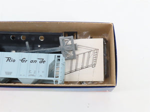 LOT of 7 HO Scale Roundhouse DRGW Rio Grande Hopper & Boxcar Kits
