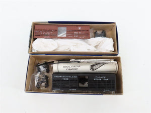 LOT of 8 HO Scale Roundhouse IC/UP/PRR/CM Reefer, Tankcar, and Stock Car Kits
