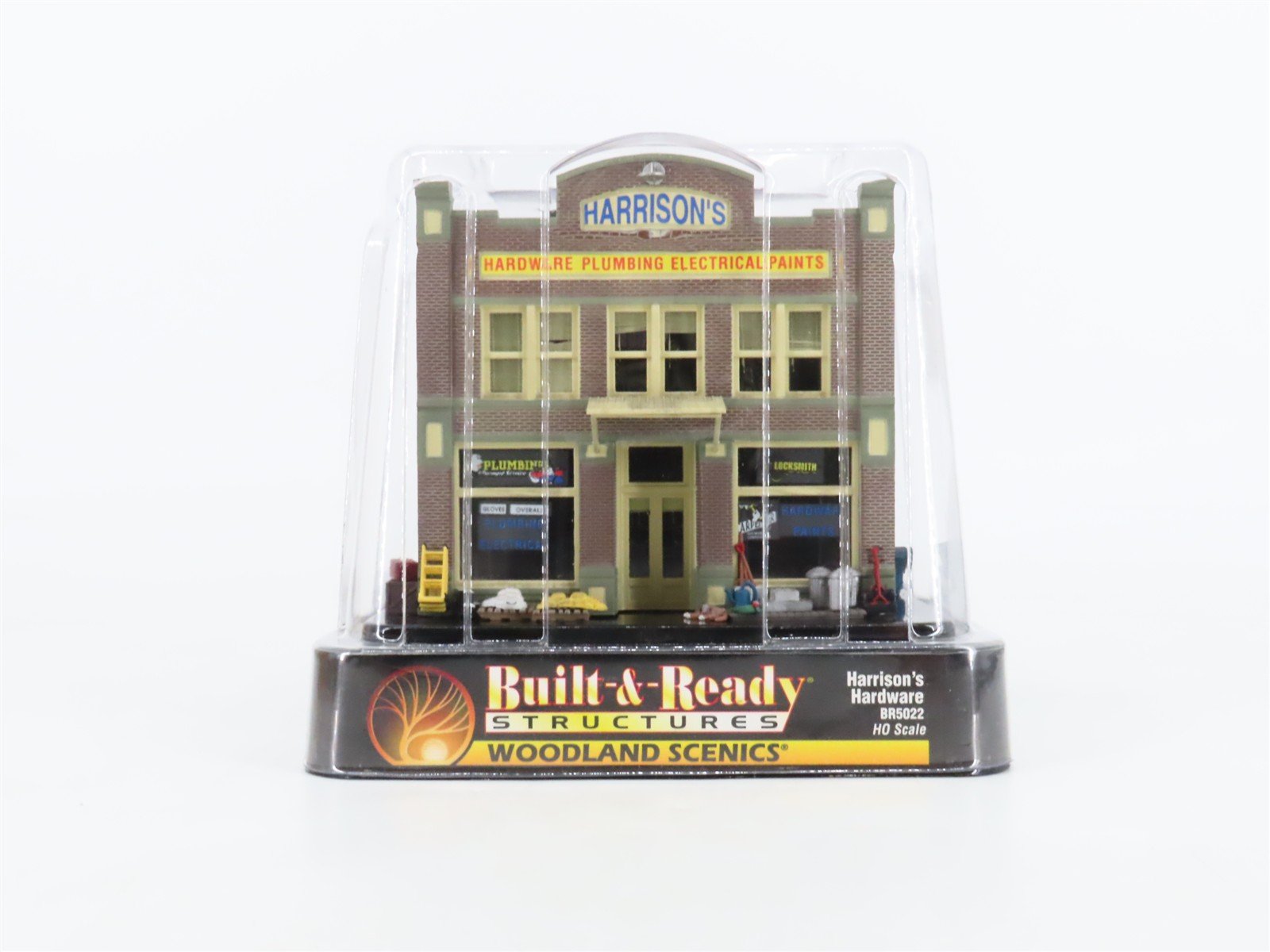 HO 1/87 Woodland Scenics Built-&-Ready BR5022 Harrison's Hardware - Sealed