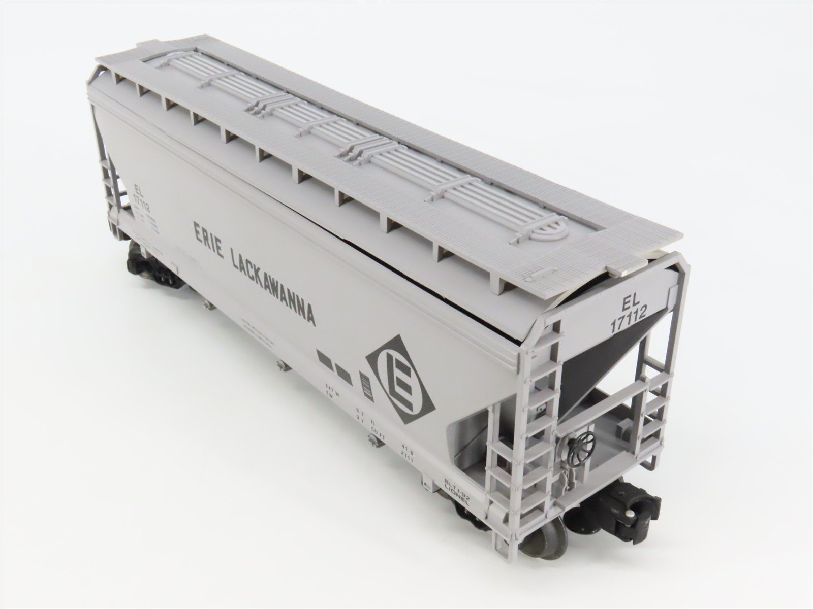 O Gauge 3-Rail Lionel 6-17112 EL Erie Lackawanna 3-Bay Center Flow Hopper #17112