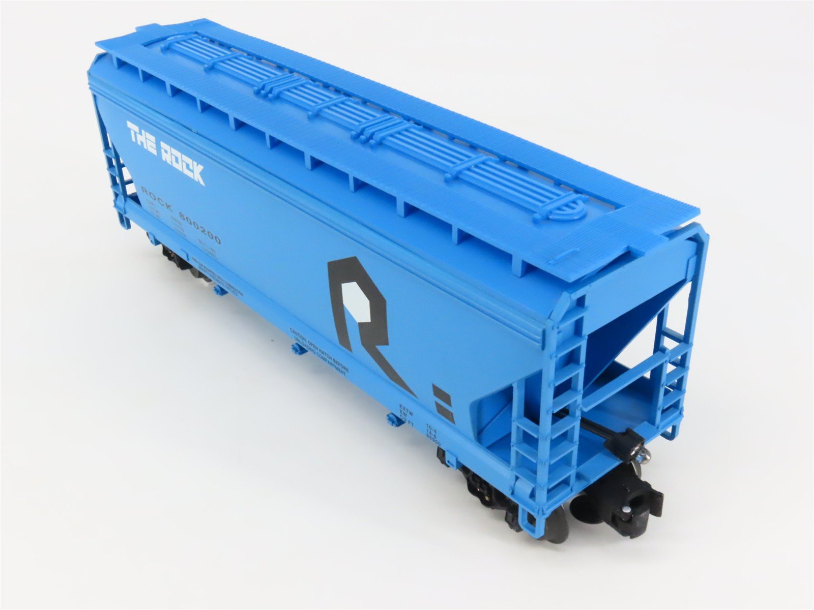 O Gauge 3-Rail Lionel 6-17122 ROCK The Rock 3-Bay Hopper #800200 w/ Custom EOT