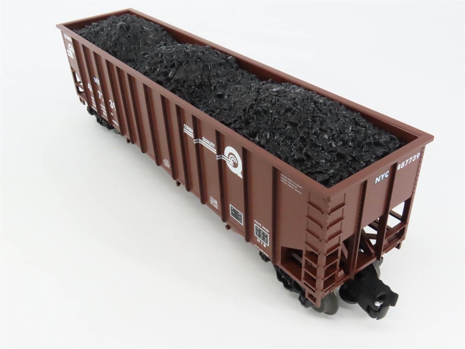 O Gauge 3-Rail Lionel 6-17158 NYC CR Conrail Railroad 3-Bay Coal Hopper #487739