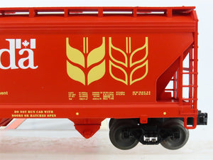 O Gauge 3-Rail Lionel 6-17012 CNWX Canada 2-Bay Covered Hopper #7001