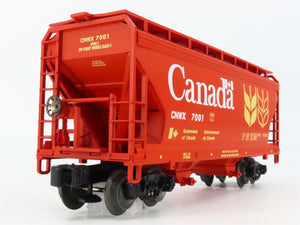O Gauge 3-Rail Lionel 6-17012 CNWX Canada 2-Bay Covered Hopper #7001