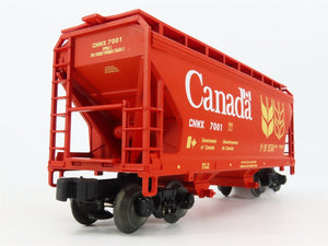O Gauge 3-Rail Lionel 6-17012 CNWX Canada 2-Bay Covered Hopper #7001