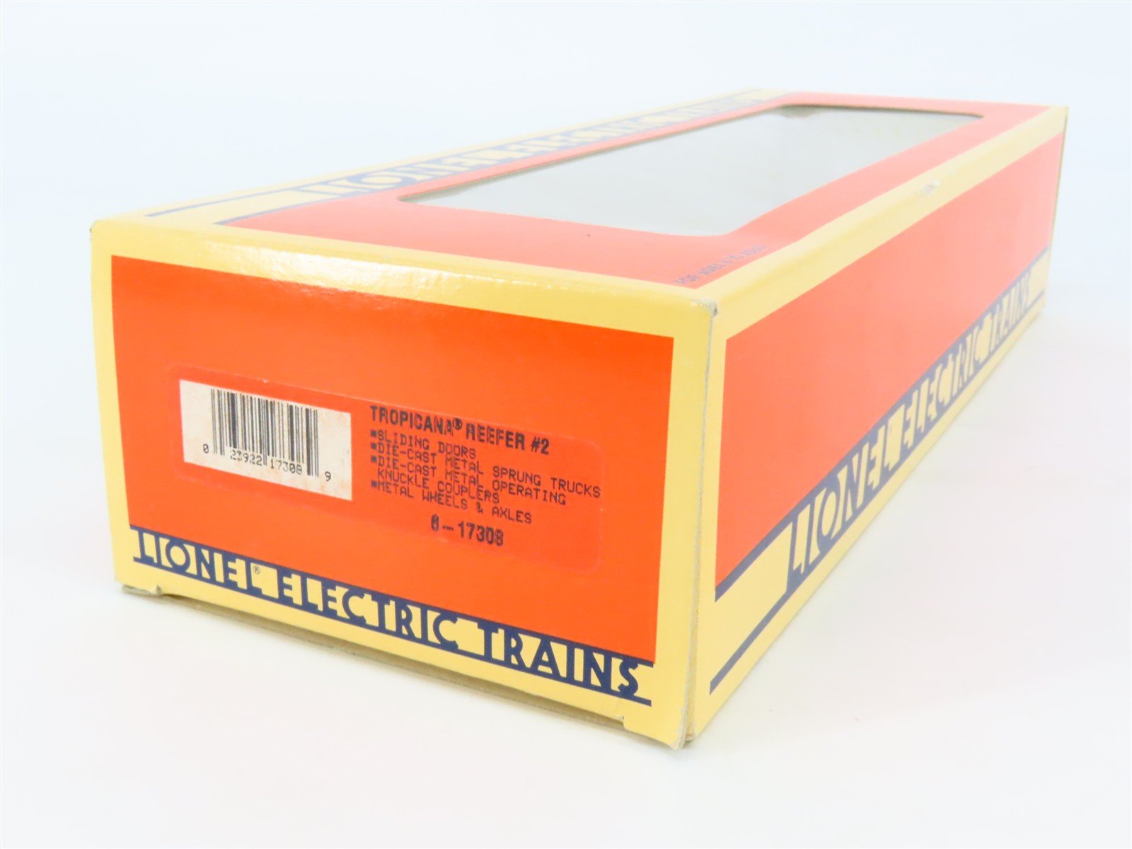 O Gauge 3-Rail Lionel 6-17308 TPIX Tropicana Reefer #300