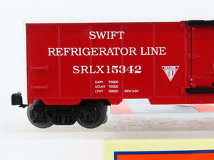 O Gauge 3-Rail Lionel 6-29831 SRLX Swift Refrigerator Line Hot Box Reefer #15342