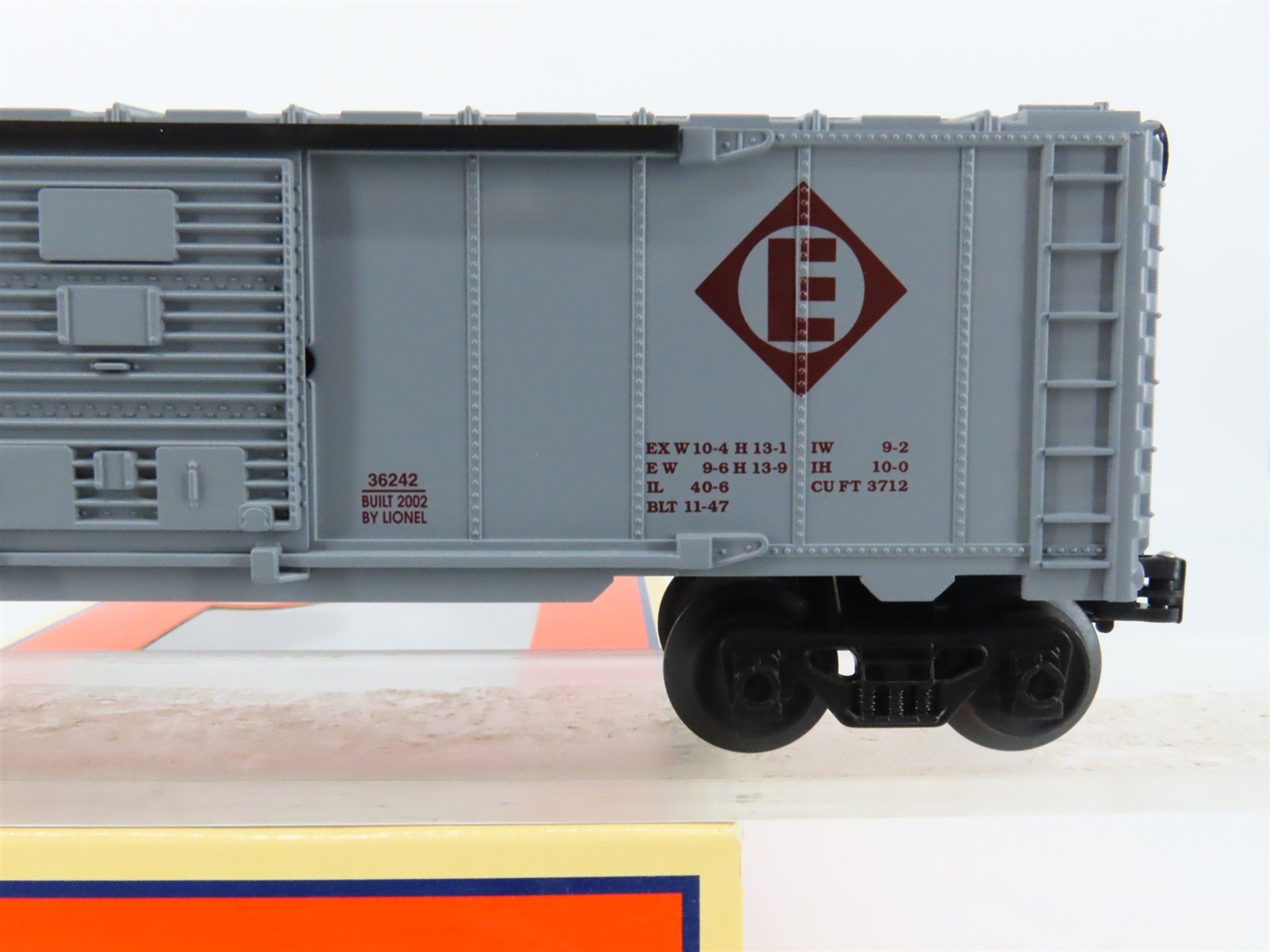 O Gauge 3-Rail Lionel 6-36242 EL Erie Lackawanna Single Door Box Car #73113