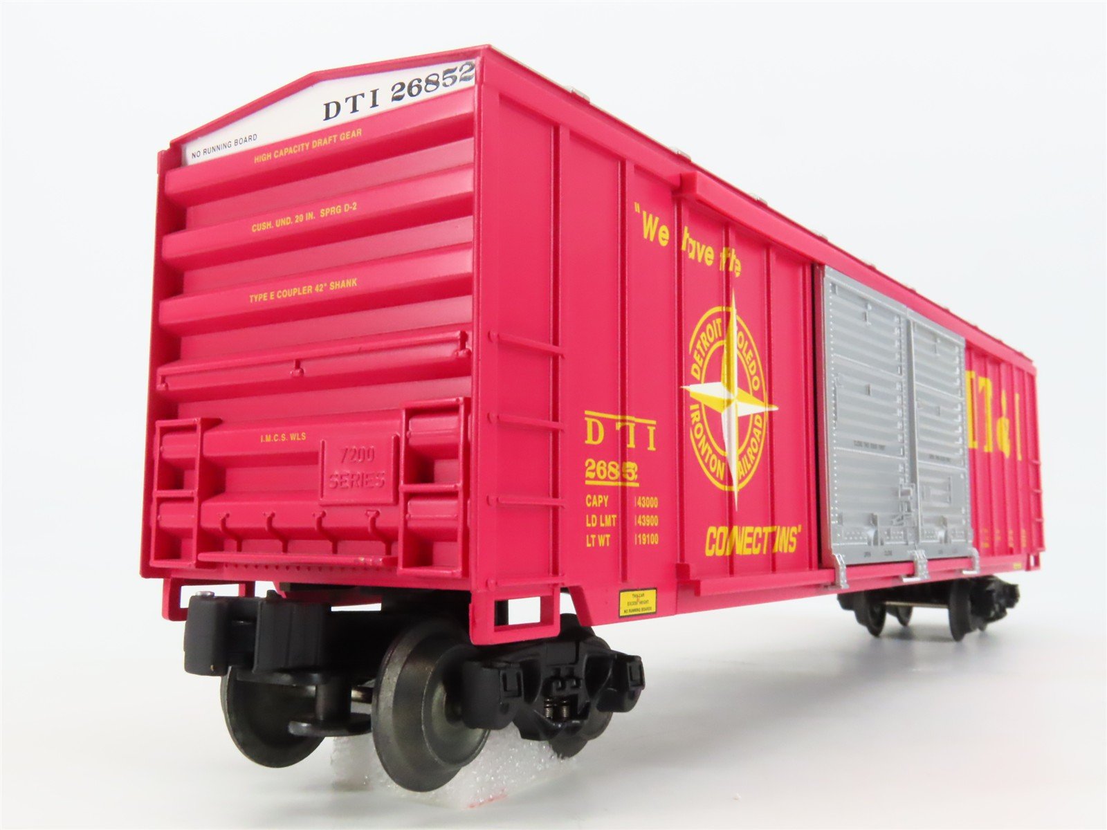 O Gauge 3-Rail Lionel 6-17273 DT&I Detroit Toledo & Ironton Box Car #26852