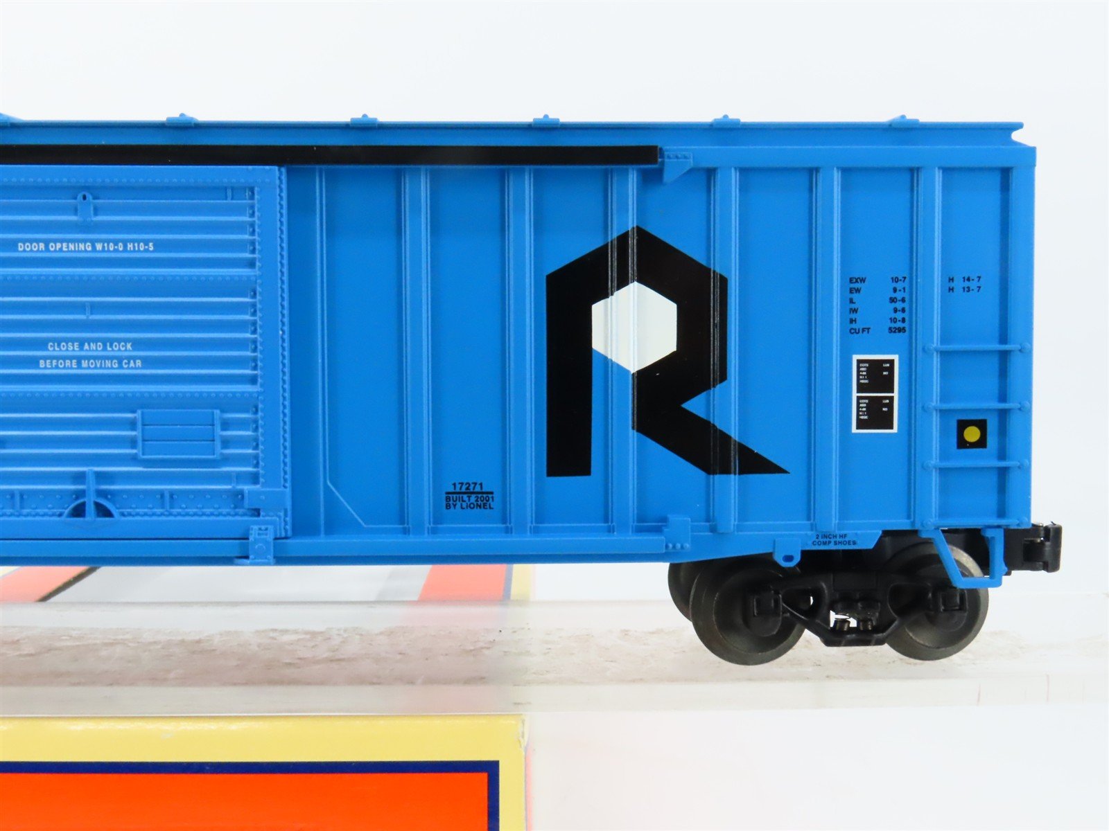 O Gauge 3-Rail Lionel 6-17271 ROCK Route Rock 50' Single Door Box Car #300324