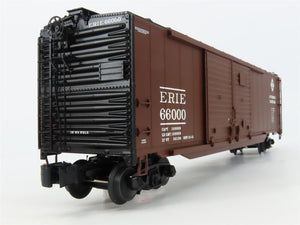 O Gauge 3-Rail Lionel 6-17284 ERIE Double Door Box Car #66000 w/ Auto Frames