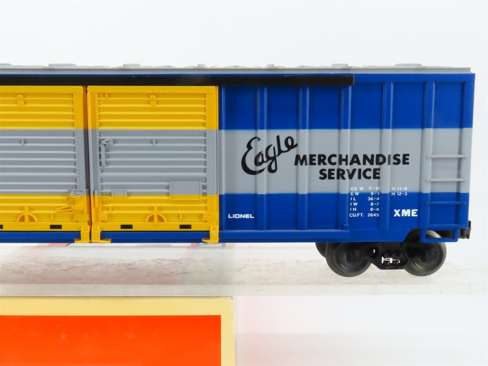O Gauge 3-Rail Lionel 6-17204 MP Missouri Pacific Railroad Eagle Box Car #17204