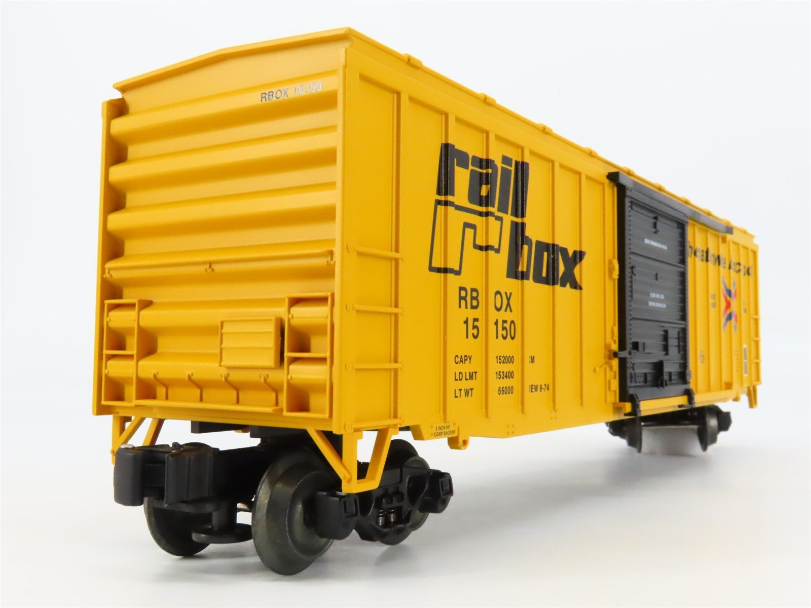 O Gauge 3-Rail Lionel 6-17272 RBOX Railbox 50' Single Door Box Car #15150
