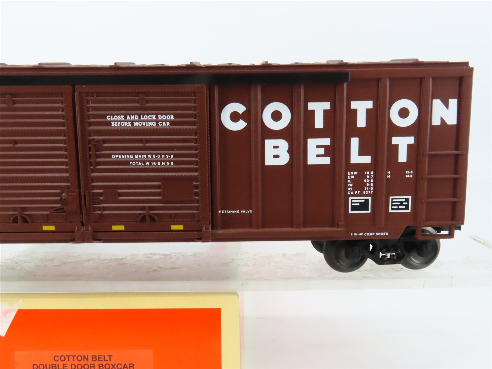 O Gauge 3-Rail Lionel 6-17203 SSW Cotton Belt Double Door Box Car #17203