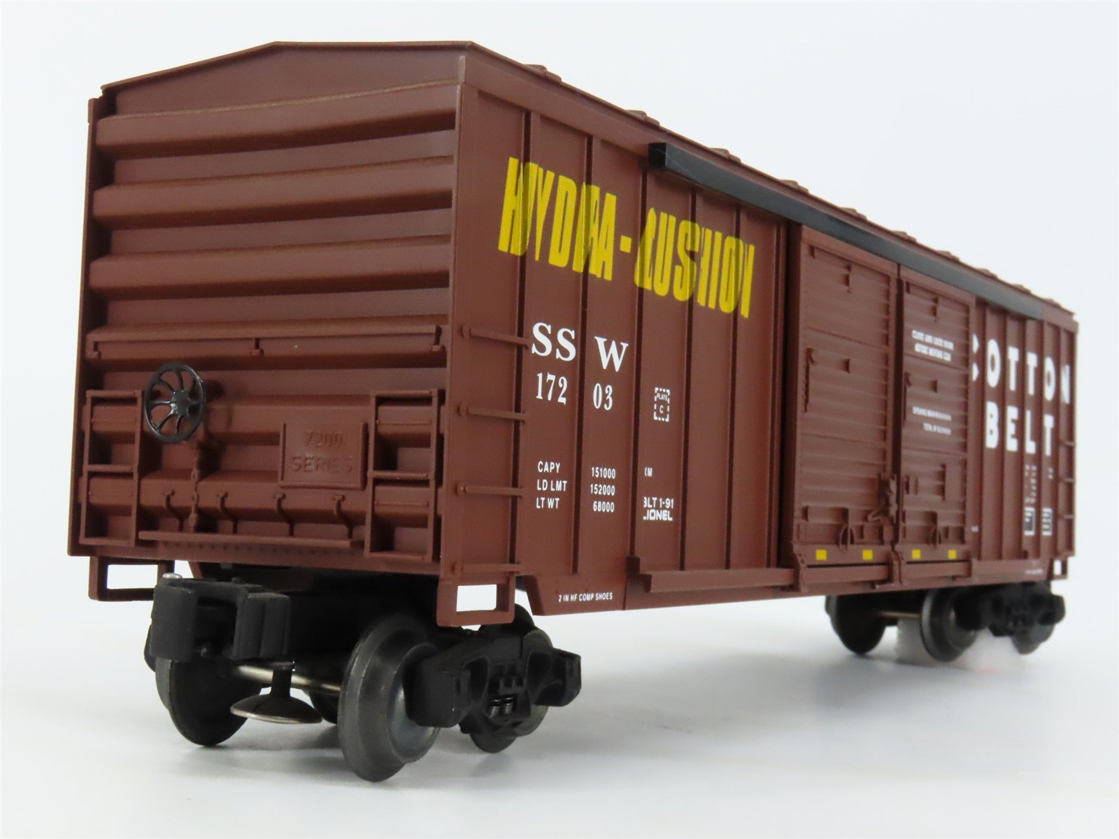 O Gauge 3-Rail Lionel 6-17203 SSW Cotton Belt Double Door Box Car #17203