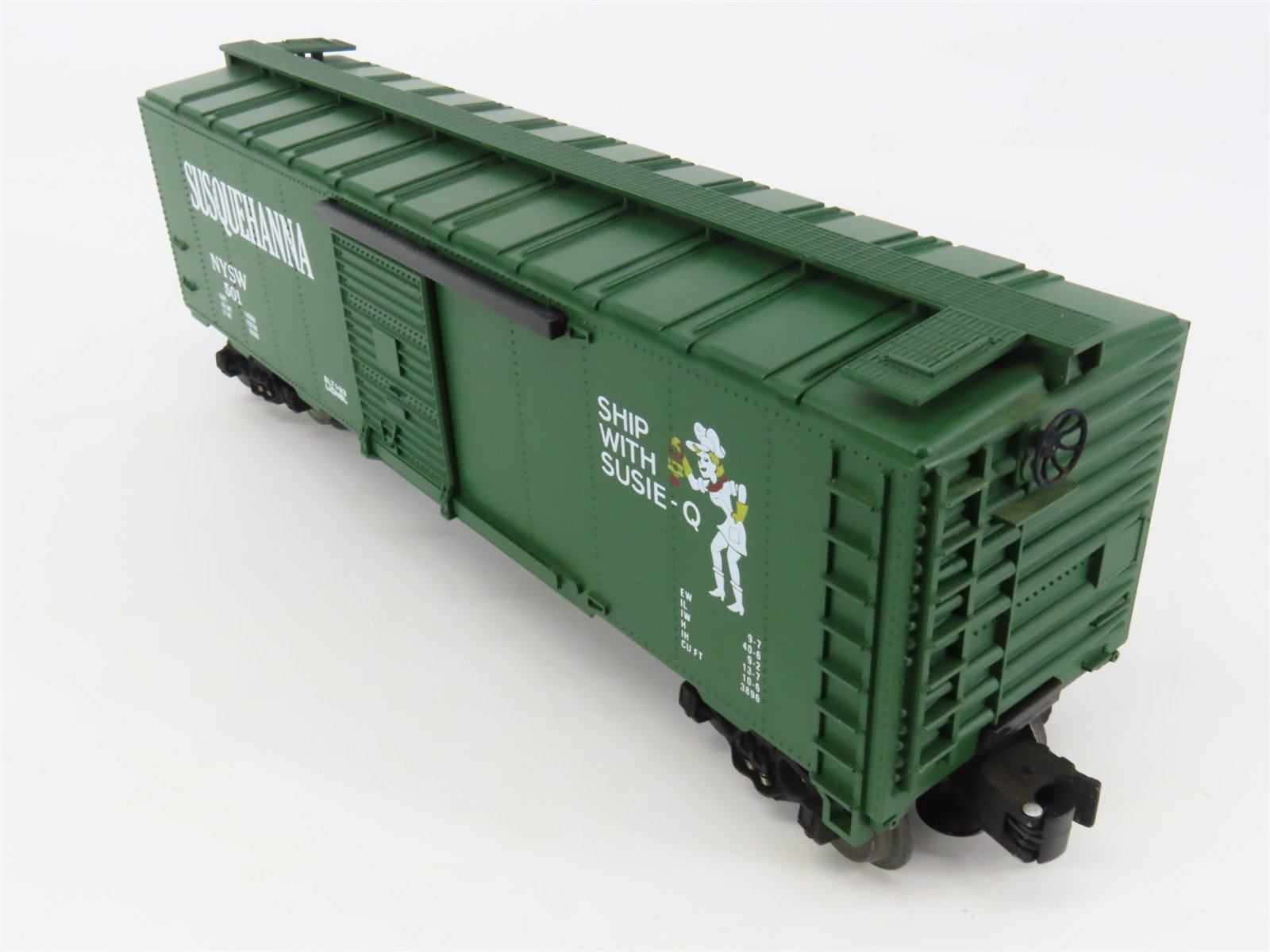 O Gauge 3-Rail Lionel 6-17213 NYSW Susquehanna Single Door Box Car #501