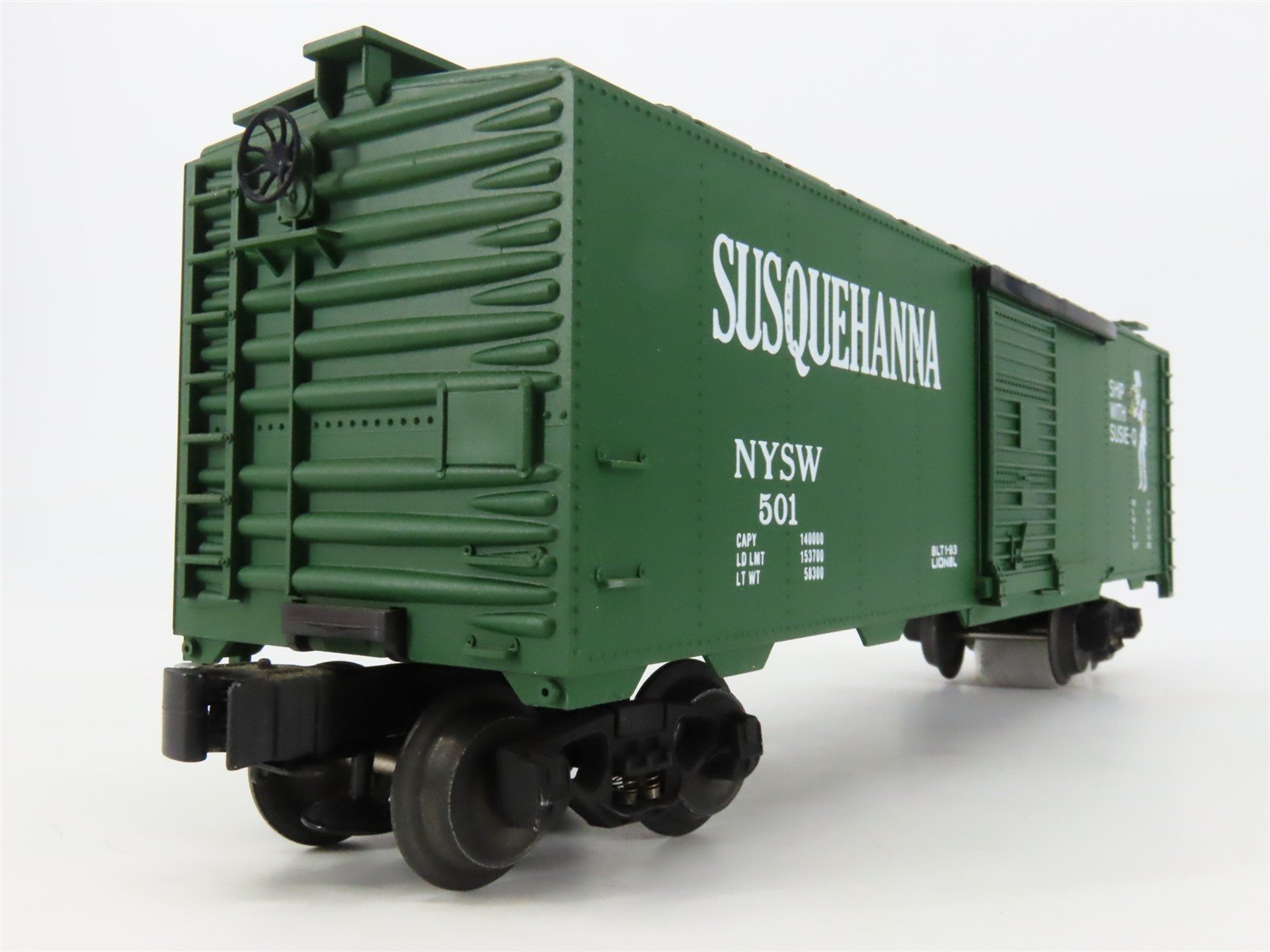 O Gauge 3-Rail Lionel 6-17213 NYSW Susquehanna Single Door Box Car #501