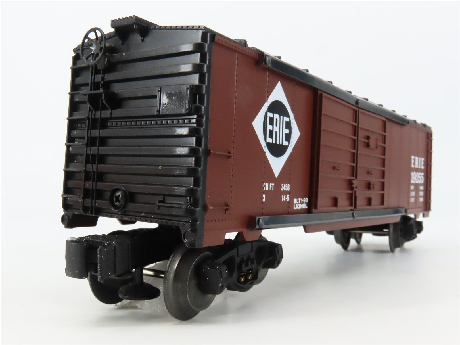 O Gauge 3-Rail Lionel 6-19255 ERIE Railroad Double Door Box Car #19255