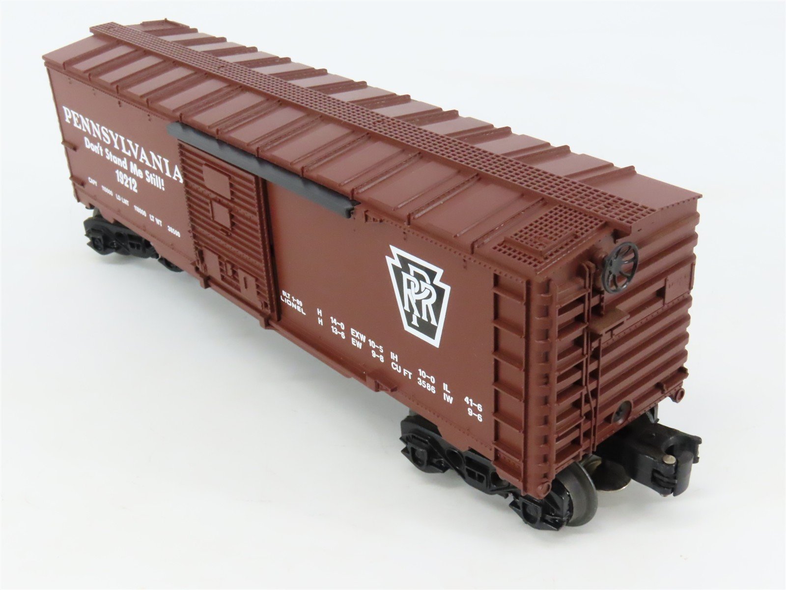 O Gauge 3-Rail Lionel 6-19212 PRR Pennsylvania Single Door Box Car #19212