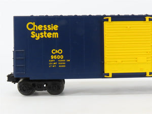 O Gauge 3-Rail Lionel C&O Chessie System Single Door Box Car #9600