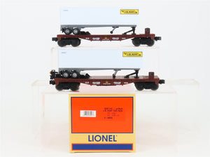 O Gauge 3-Rail Lionel 6-36026 TTX TOFC Flat Cars 2-Pack w/JB Hunt Trailers & ETD