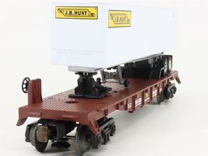 O Gauge 3-Rail Lionel 6-36026 TTX TOFC Flat Cars 2-Pack w/JB Hunt Trailers & ETD