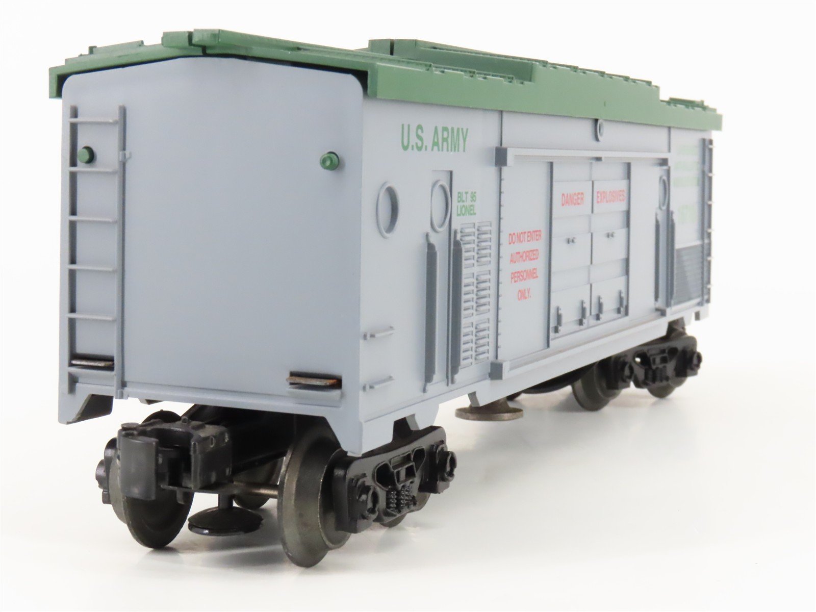 O Gauge 3-Rail Lionel 6-16710 US Army Operating Missile Launch Box Car