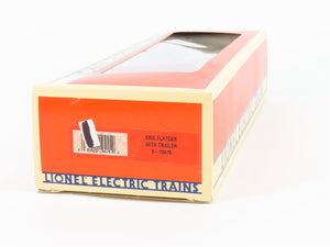 O Gauge 3-Rail Lionel 6-19415 ERIE TOFC Piggyback Flat Car #7200 w/ Trailer
