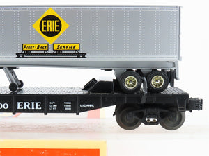 O Gauge 3-Rail Lionel 6-19415 ERIE TOFC Piggyback Flat Car #7200 w/ Trailer