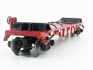 O Gauge 3-Rail Lionel 6-37839 NJTR NJ Transit Flat Car #9905 w/ Semi-Tractors