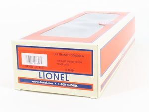 O Gauge 3-Rail Lionel 6-26696 NJTR NJ Transit Gondola #9412 w/ Lumber Load