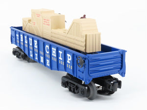 O Gauge 3-Rail Lionel 6-26807 Blue Chip Line Animated Bull & Bear Chase Gondola