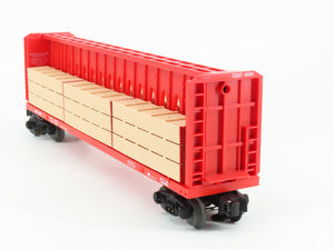 O Gauge 3-Rail Lionel 6-16381 CSXT Centerbeam Flat Car #16381 w/ Lumber Load