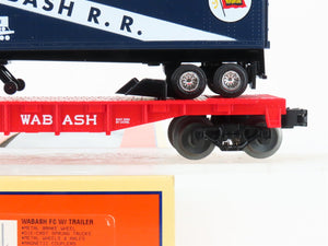 O Gauge 3-Rail Lionel 6-36065 WAB Wabash TOFC Flat Car #25536 w/ Trailer