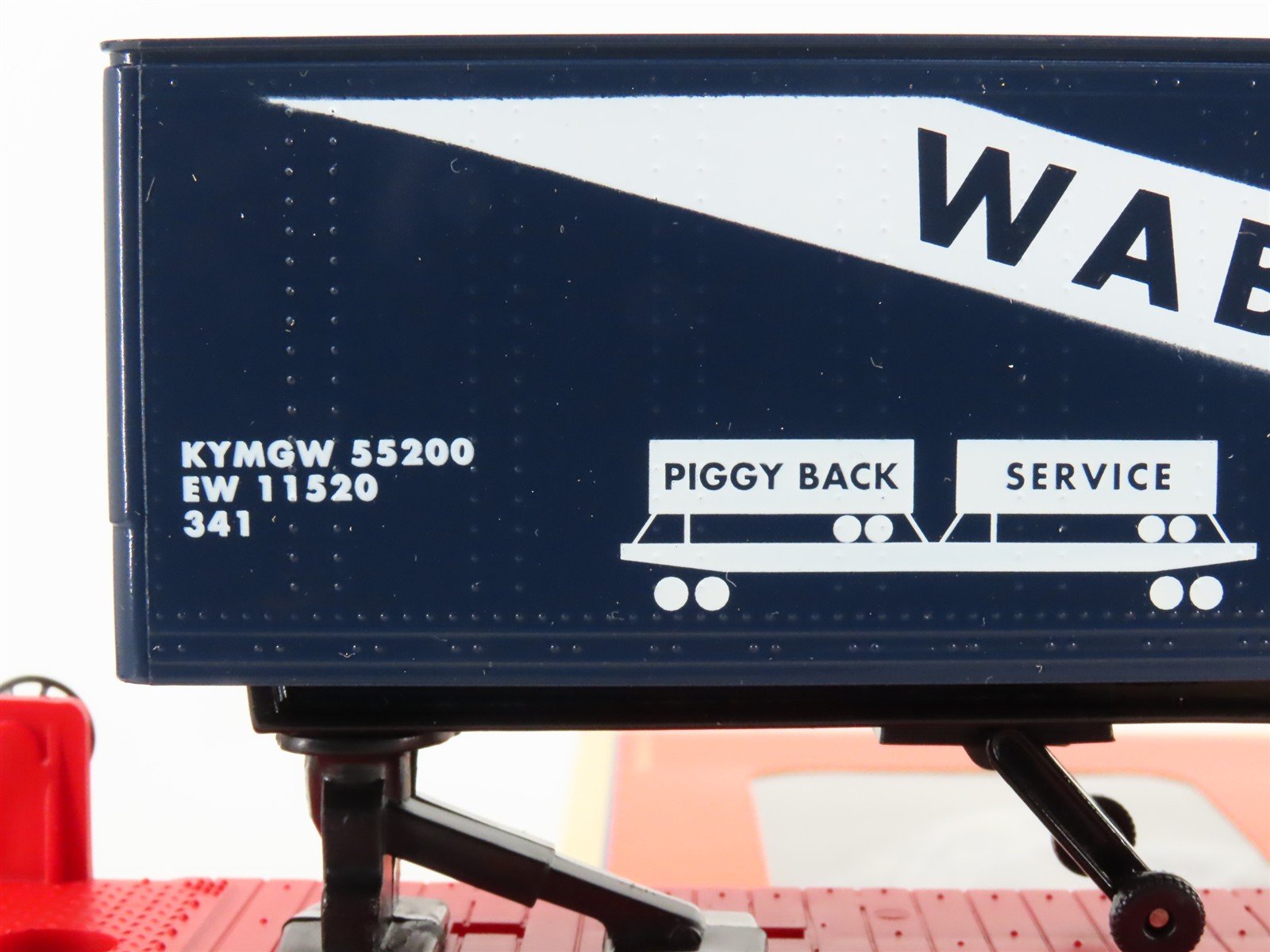 O Gauge 3-Rail Lionel 6-36065 WAB Wabash TOFC Flat Car #25536 w/ Trailer