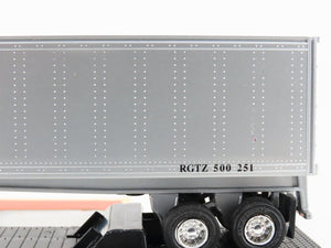O Gauge 3-Rail Lionel 6-16374 D&RGW Rio Grande TOFC Flat Car #16374 w/ Trailer
