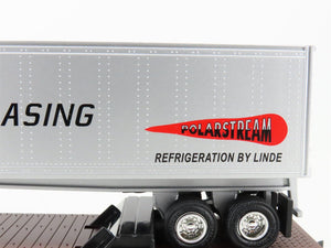 O Gauge 3-Rail Lionel 6-26098 PRR TOFC Flat Car #26098 w/ REA Leasing Trailer