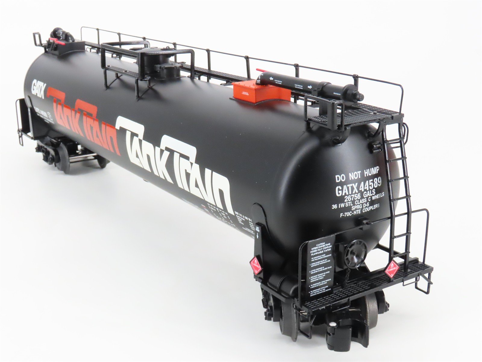 O Gauge 3-Rail Lionel 6-19637 GATX TankTrain Intermediate Tank Car #44589