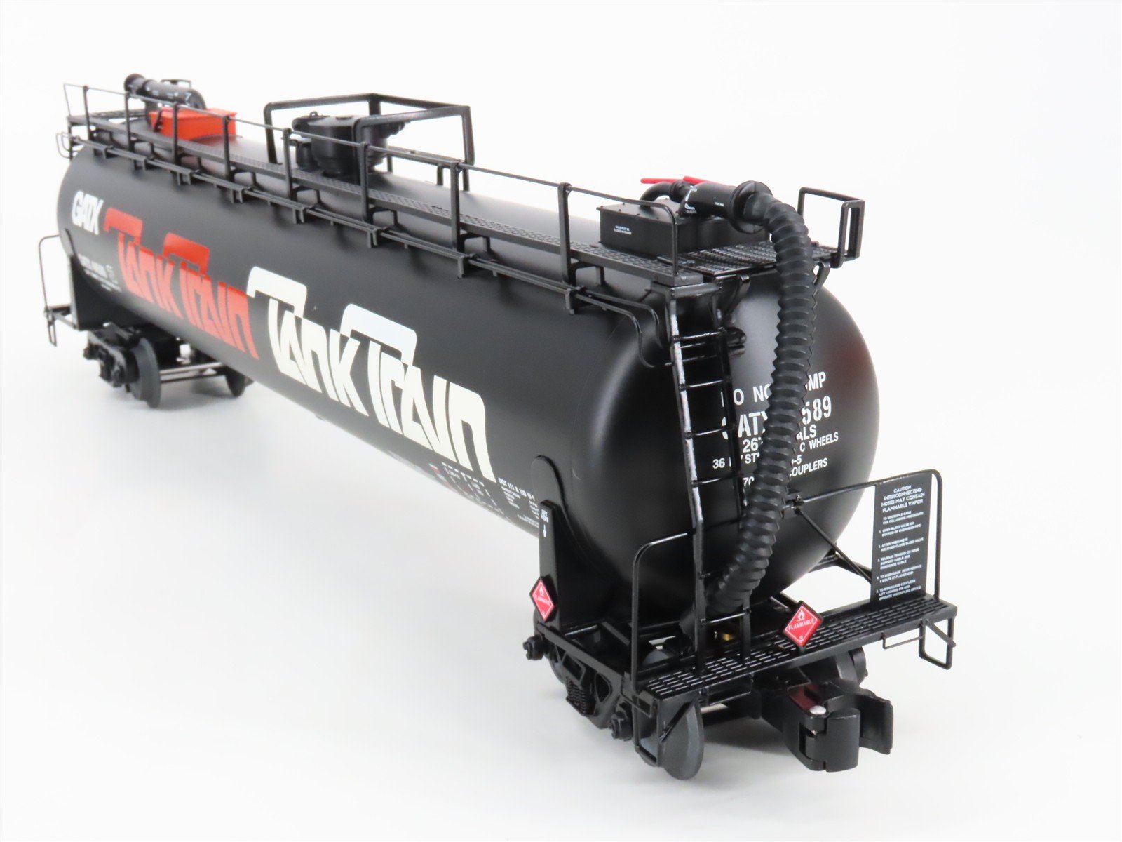 O Gauge 3-Rail Lionel 6-19637 GATX TankTrain Intermediate Tank Car #44589